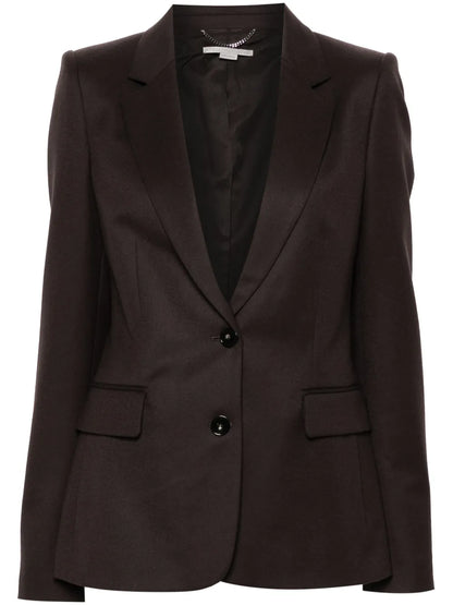 Wool Single-Breasted Blazer