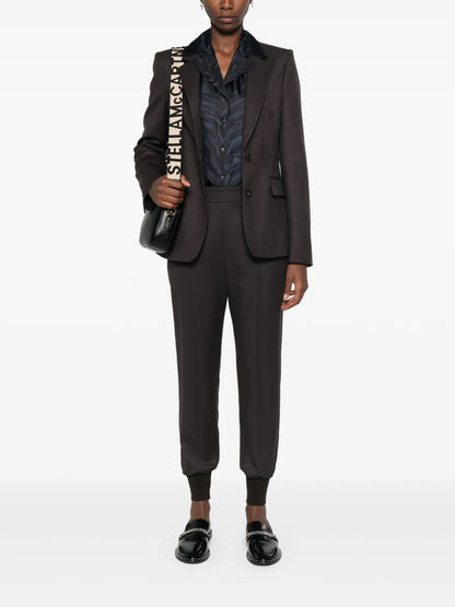 Wool Single-Breasted Blazer