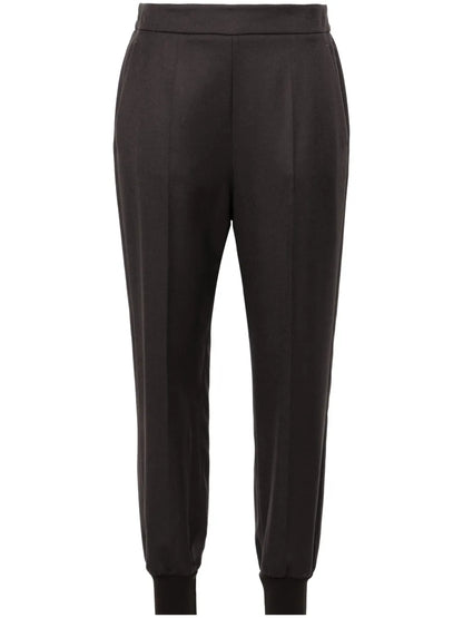 Wool Tapered Trousers