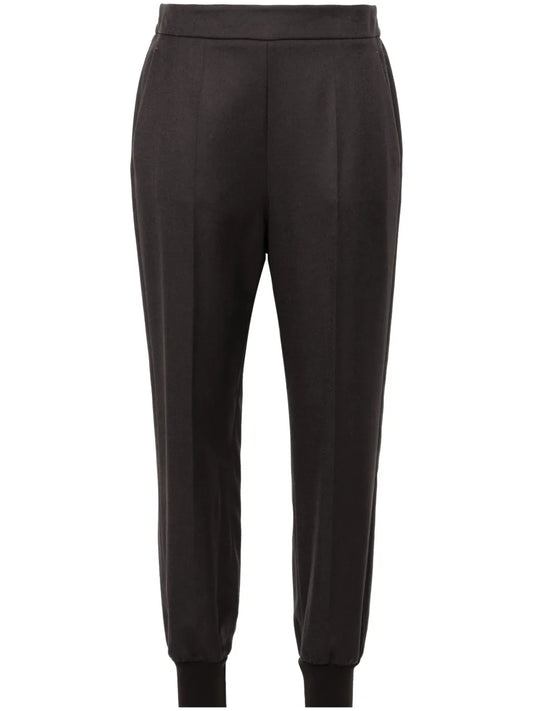 Wool Tapered Trousers