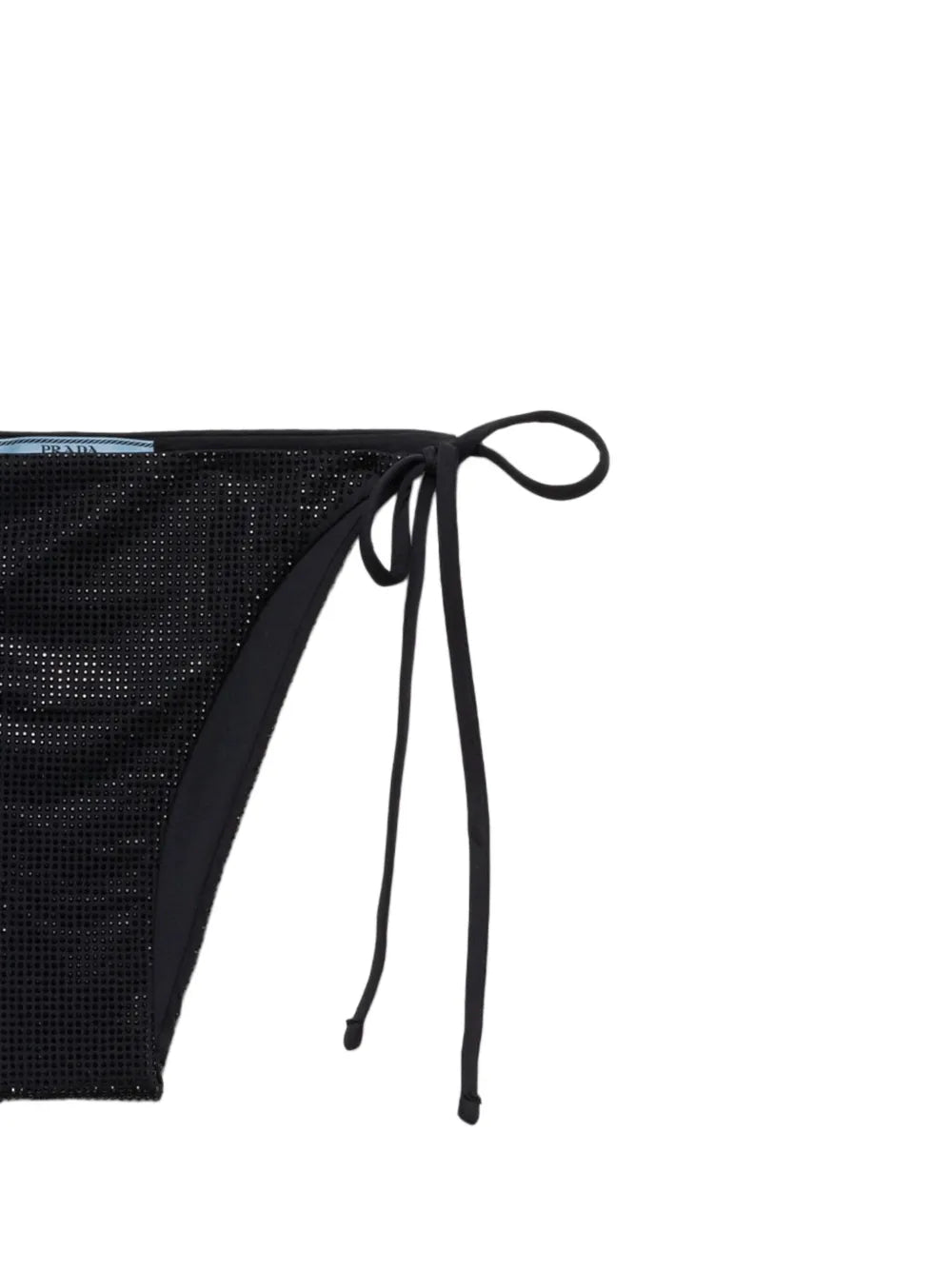 Logo-Plaque Side-Tie Bikini Bottom