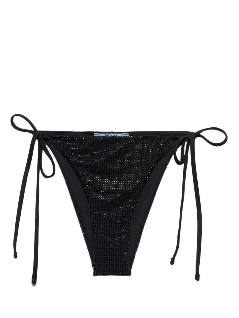 Logo-Plaque Side-Tie Bikini Bottom