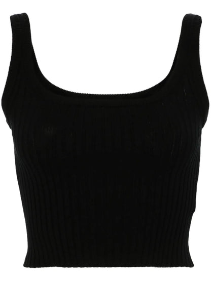 Scoop-Neck Crop Top