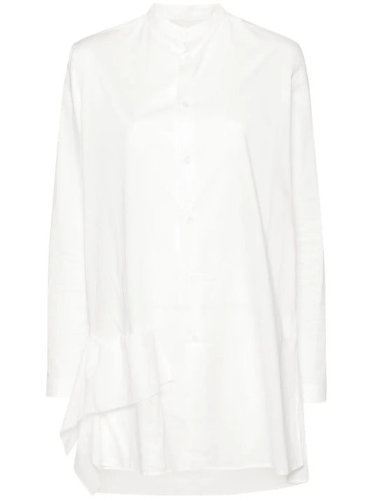 Panel-Appliqué Cotton Shirt