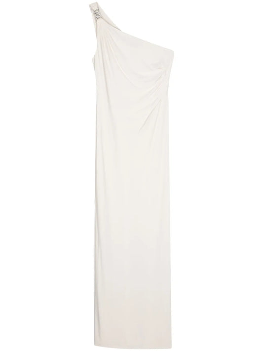 Crystal-Detail Maxi Dress