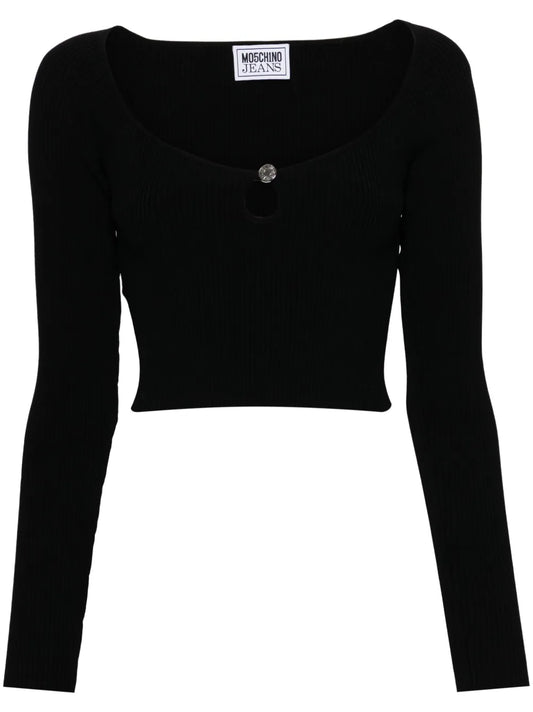 Ribbed-Knit Top