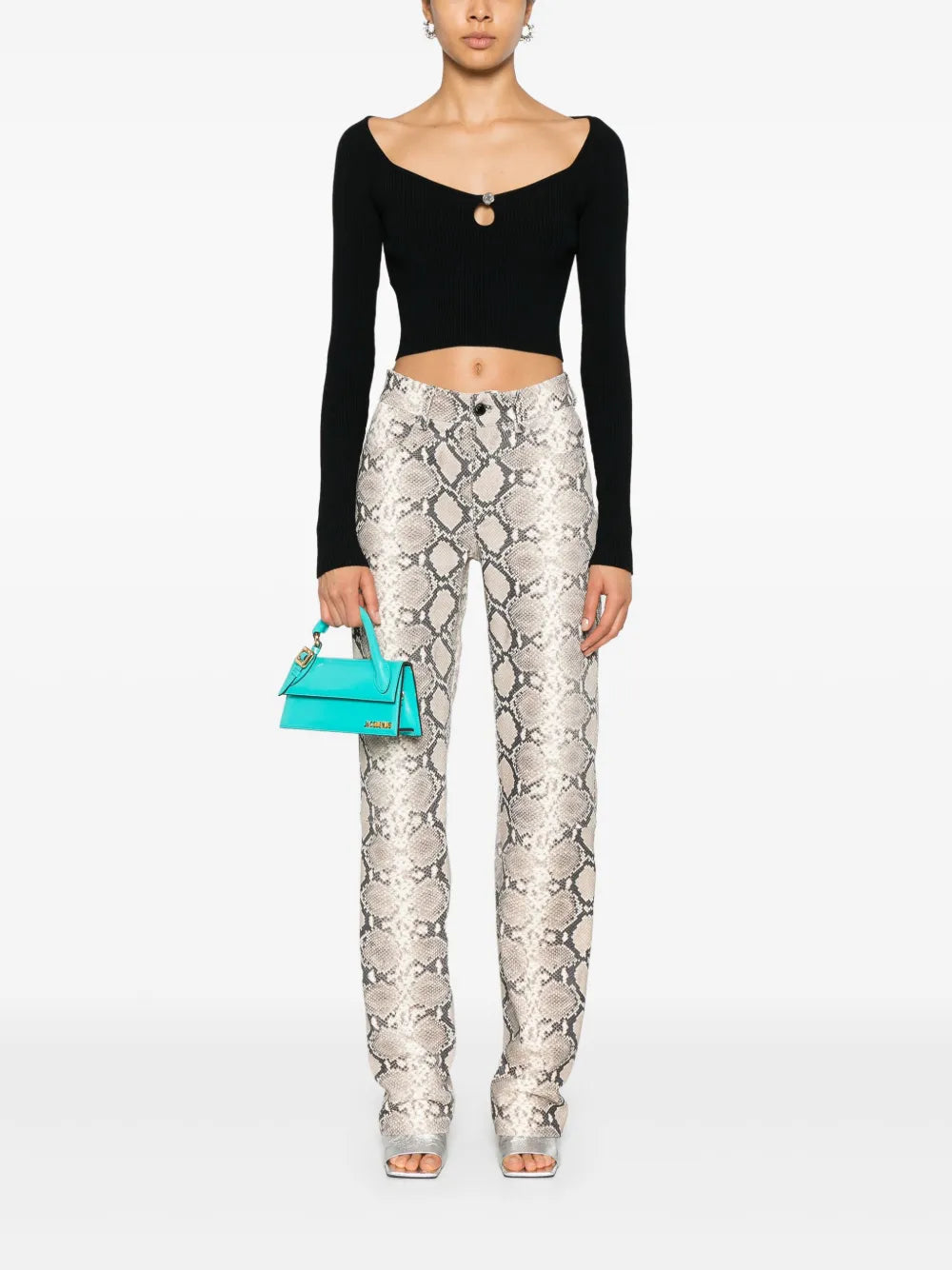 Ribbed-Knit Top