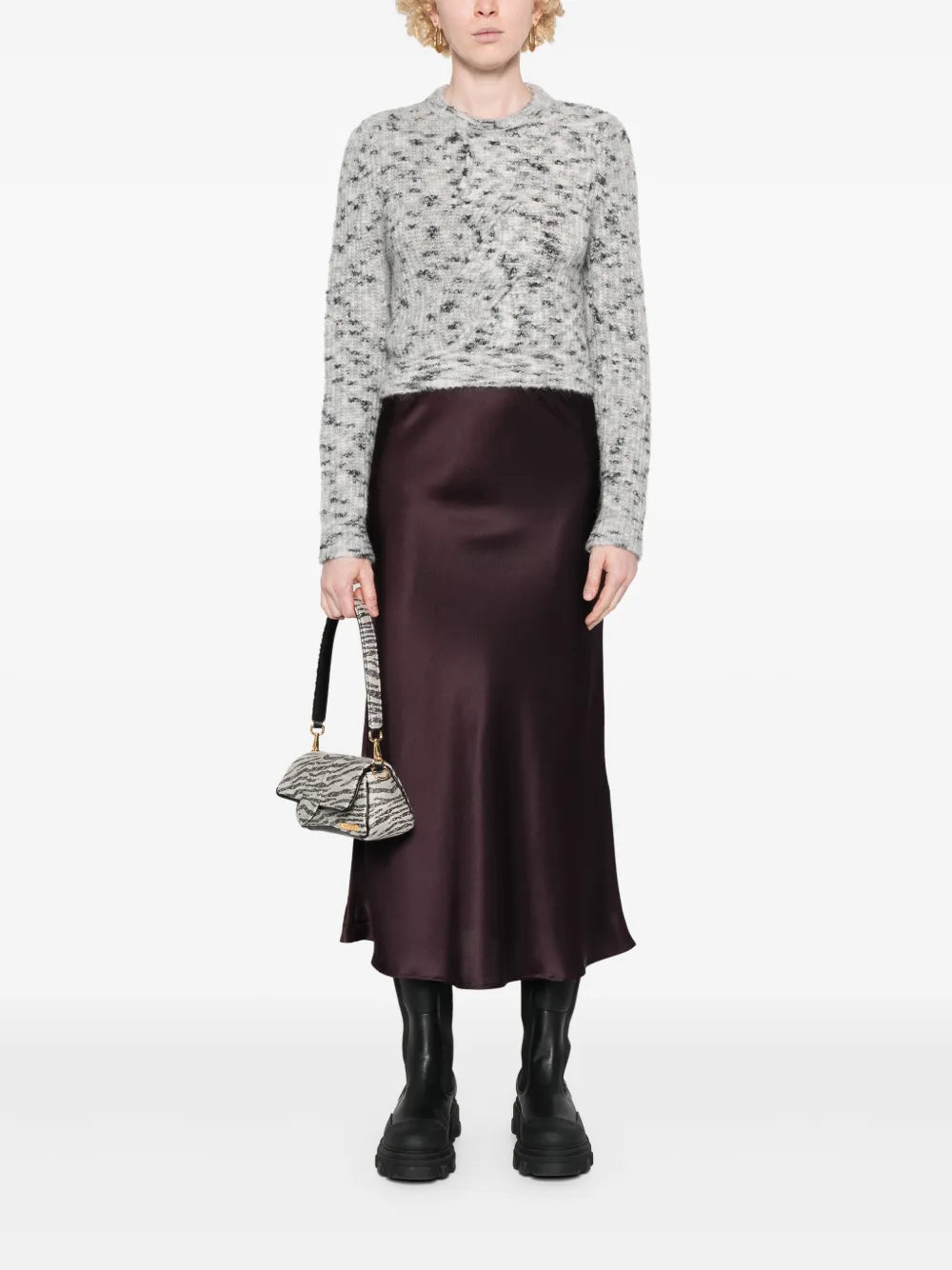 Braid-Detail Sweater