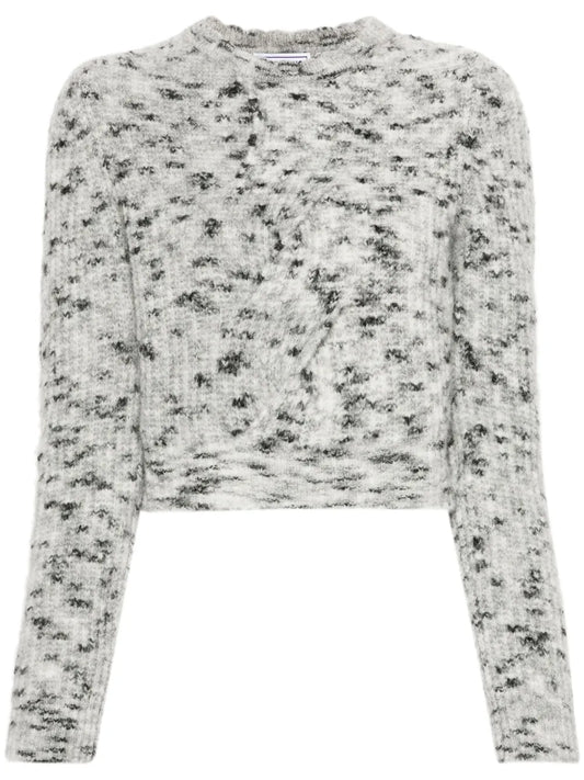 Braid-Detail Sweater