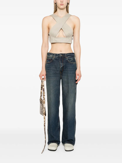 Winona Mid-Rise Straight-Leg Jeans