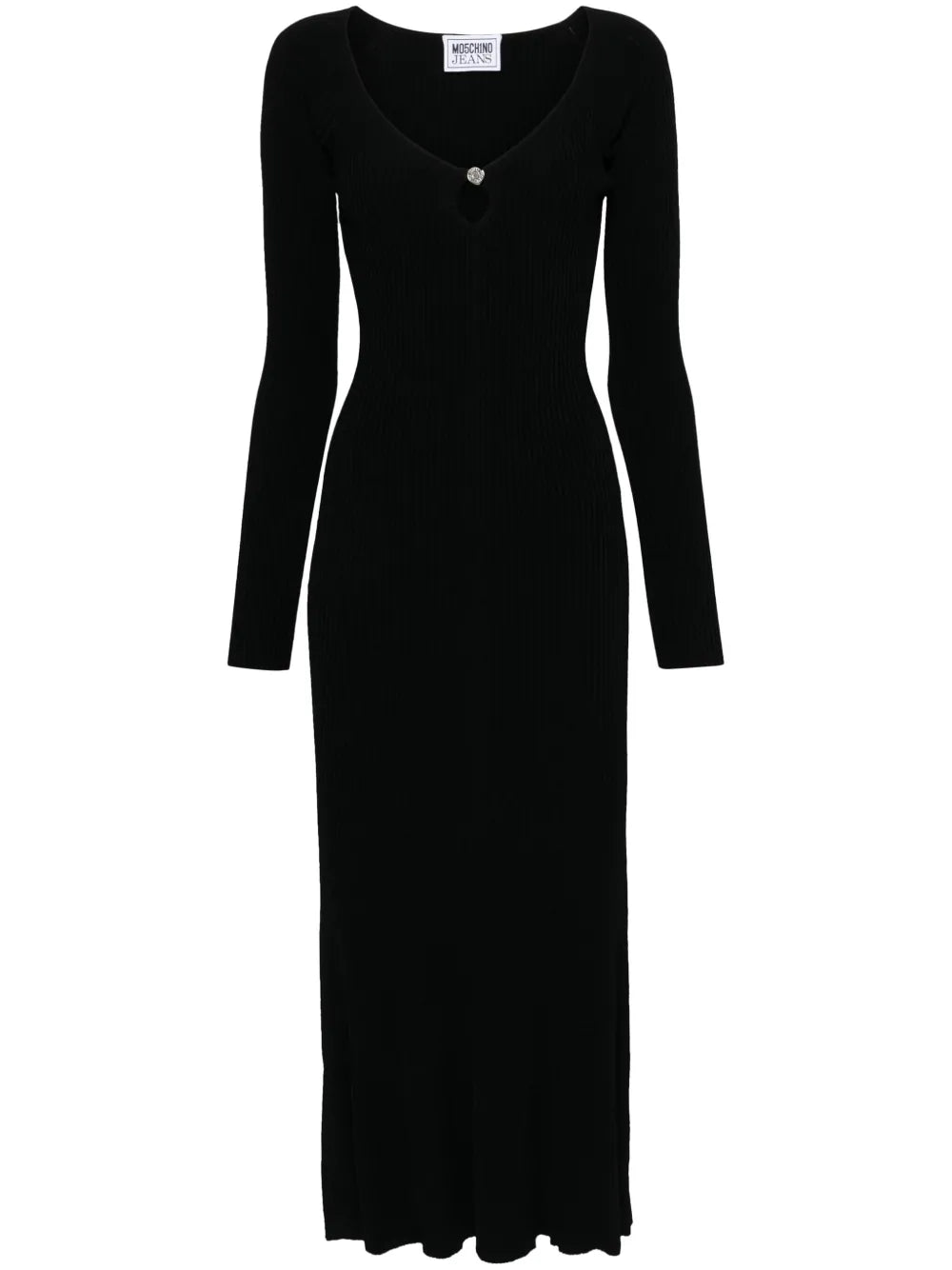 Ribbed-Knit Maxi Dress