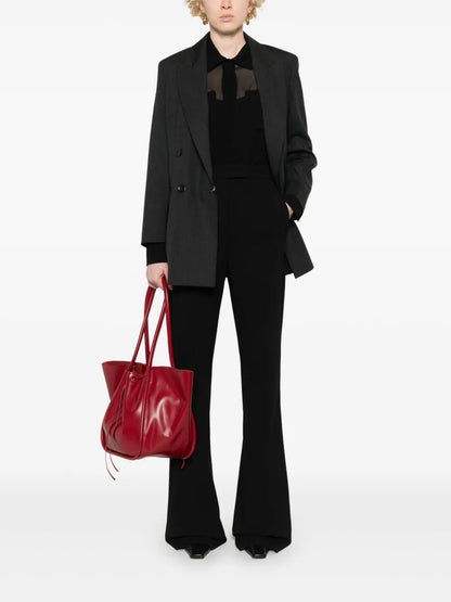 High-Waist Palazzo Trousers