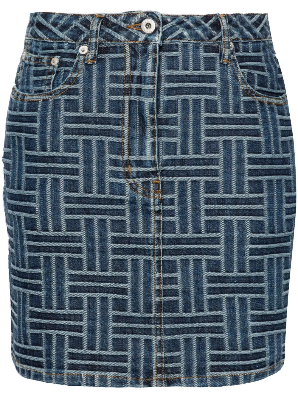 Weave Mini Skirt