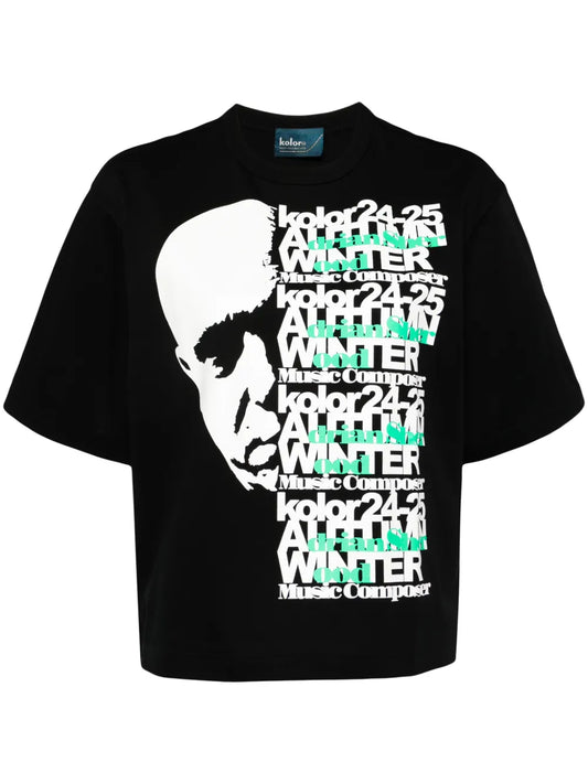 Face-Print T-Shirt