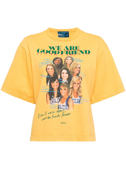 Graphic-Print Cotton T-Shirt
