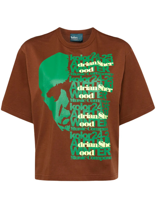 Face-Print T-Shirt