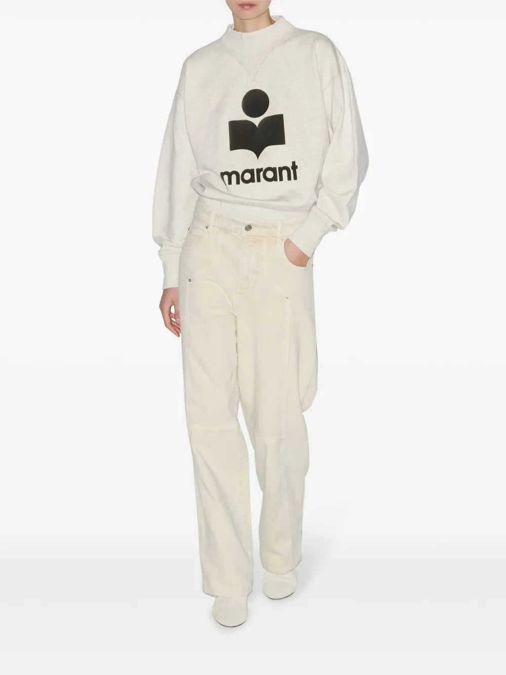 Moby Logo-Print Sweatshirt