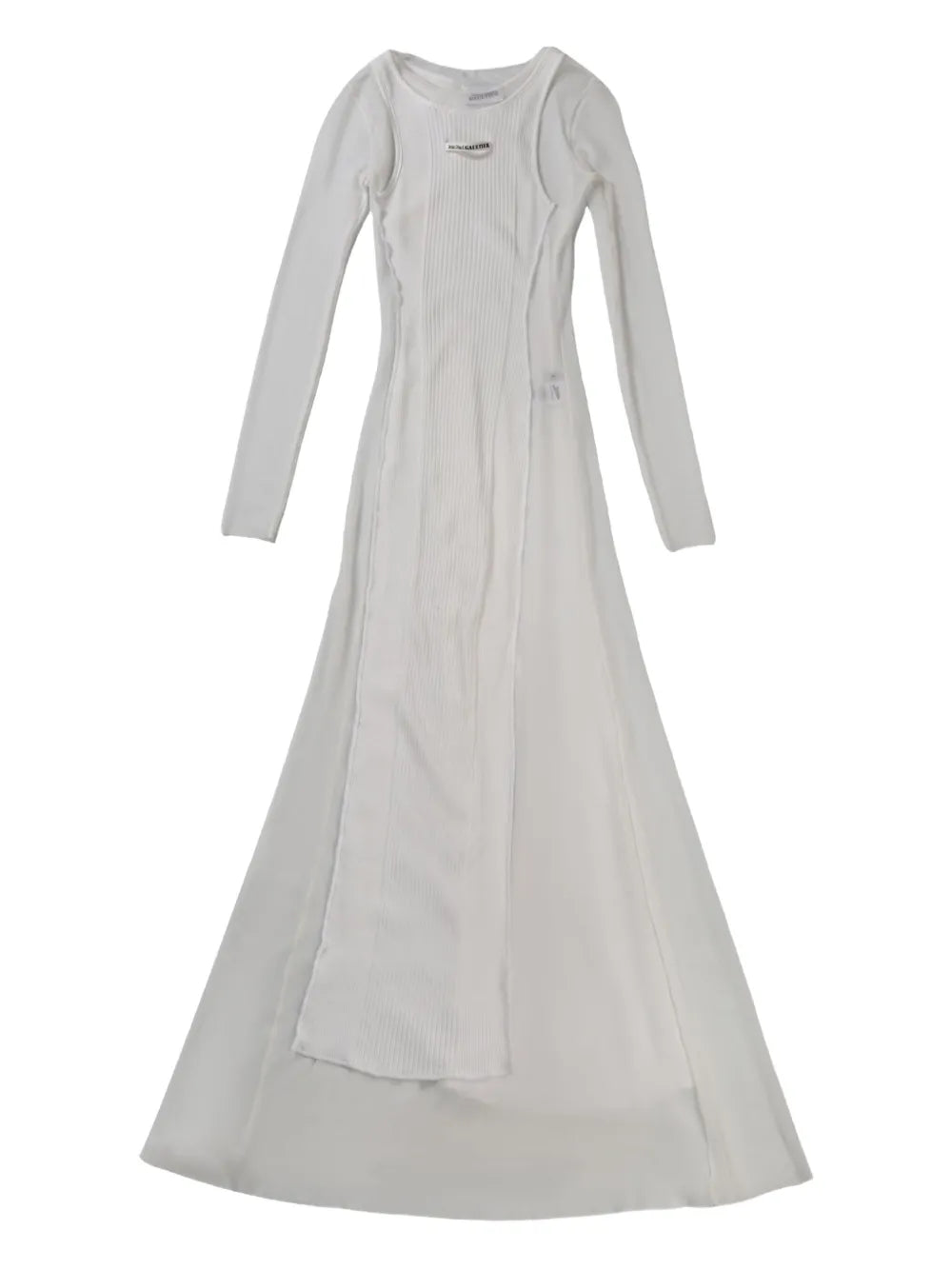 Tulle-Panelled Dress