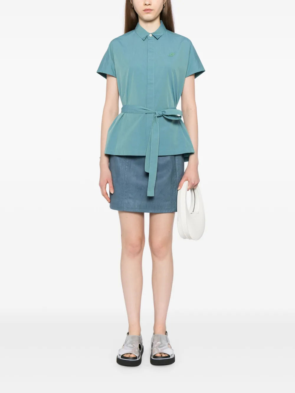 Poplin Sleeveless Shirt