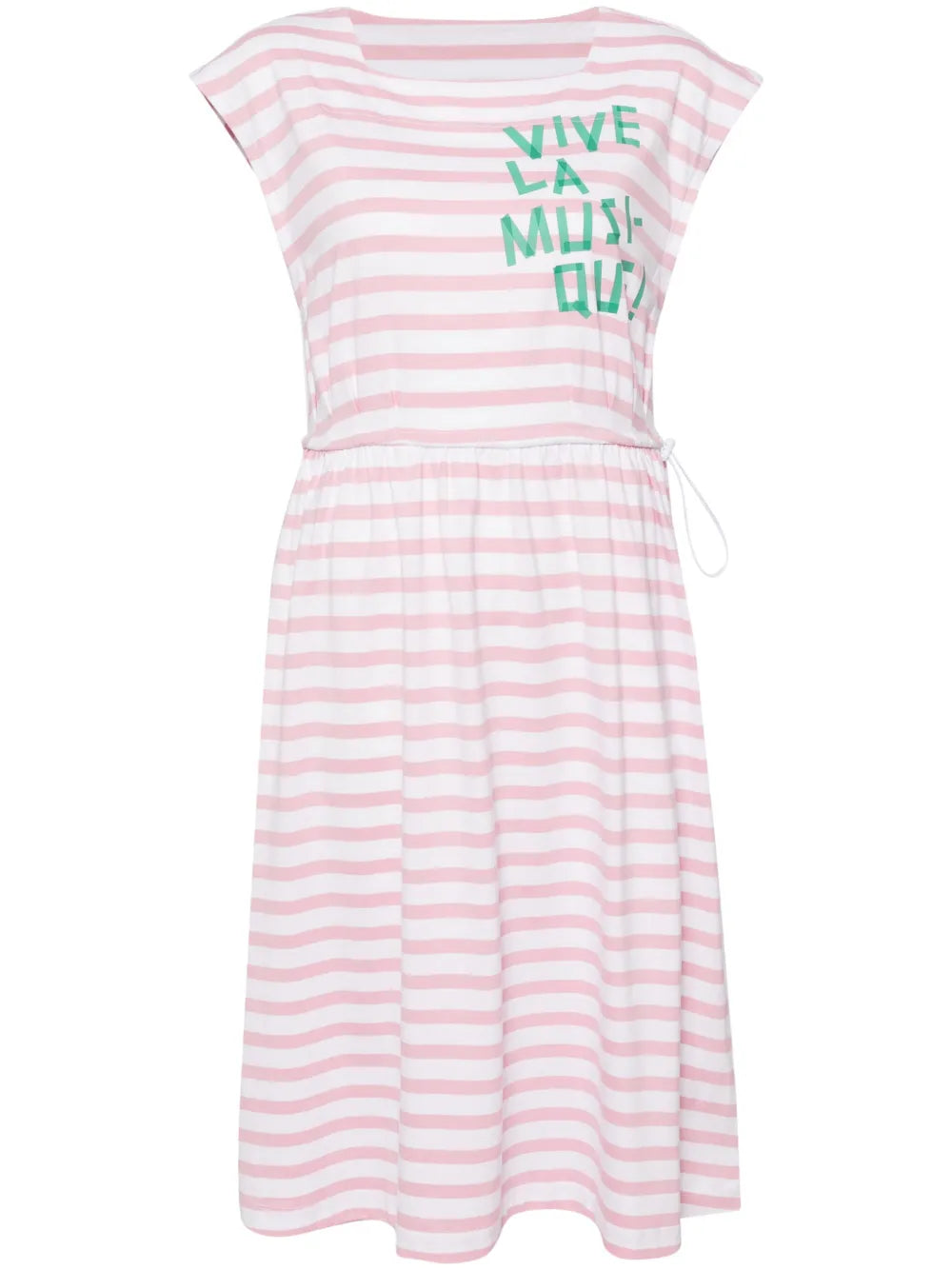 Stripe Pattern Print Dress