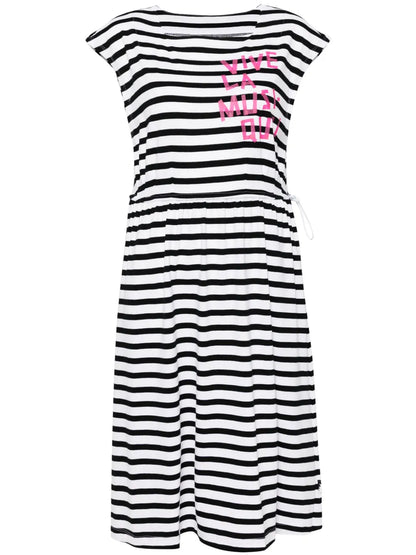 Stripe Pattern Print Dress