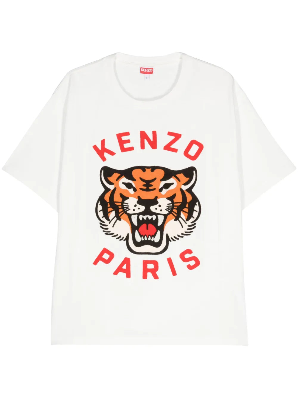 Lucky Tiger Cotton T-Shirt