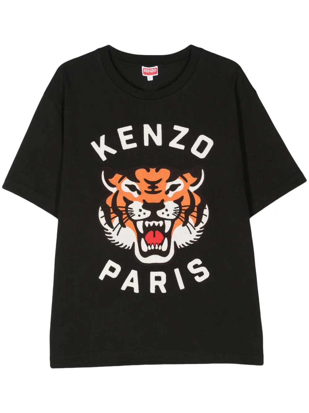 Tiger-Motif Cotton T-Shirt