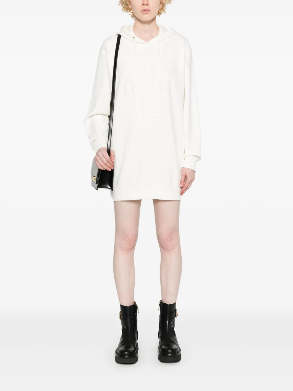 Hooded Sweatshirt Dress