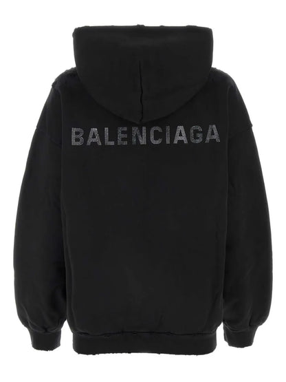 Rhinestone Logo Hoodie
