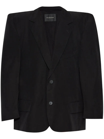 Cut Away Boxy Blazer