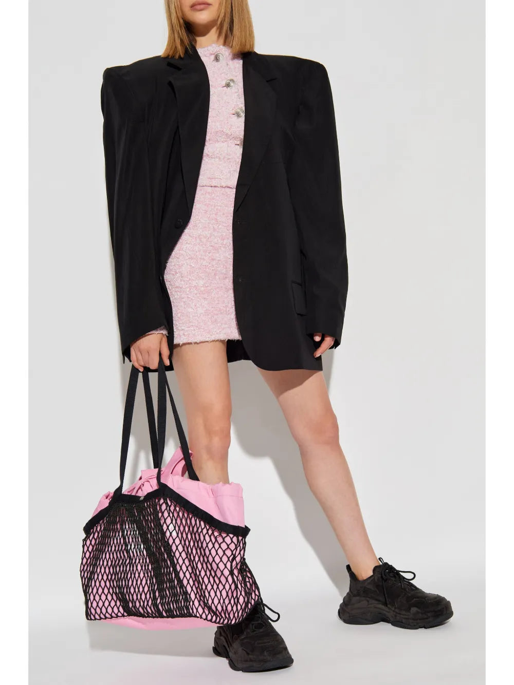 Cut Away Boxy Blazer