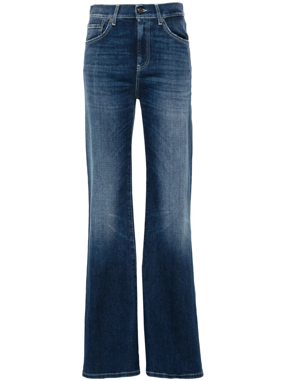 Amber Mid-Rise Wide-Leg Jeans