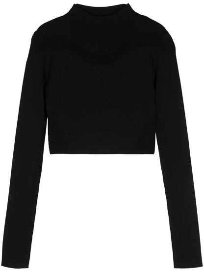 Cropped Knitted Top