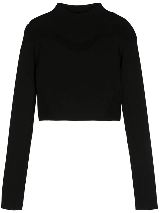 Cropped Knitted Top