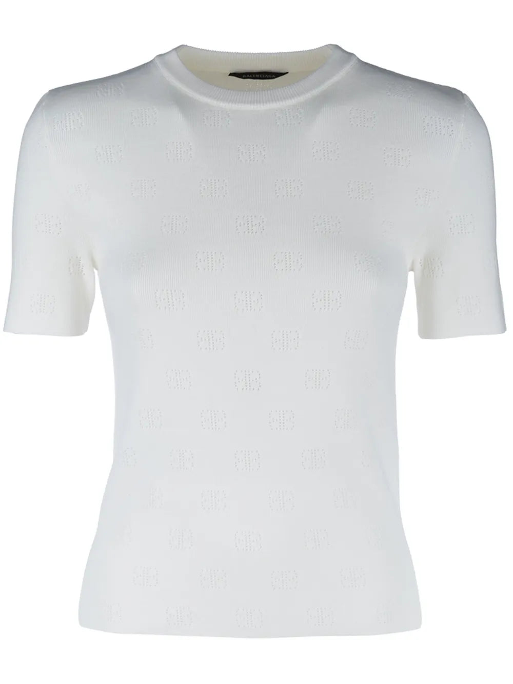 Bb Pointelle-Knit T-Shirt