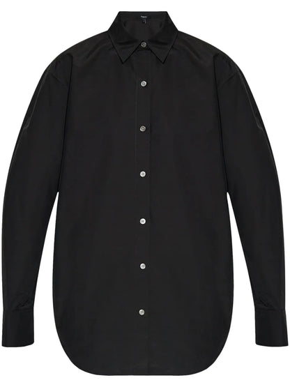 Long-Sleeve Button-Up Shirt
