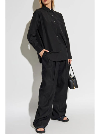 Long-Sleeve Button-Up Shirt