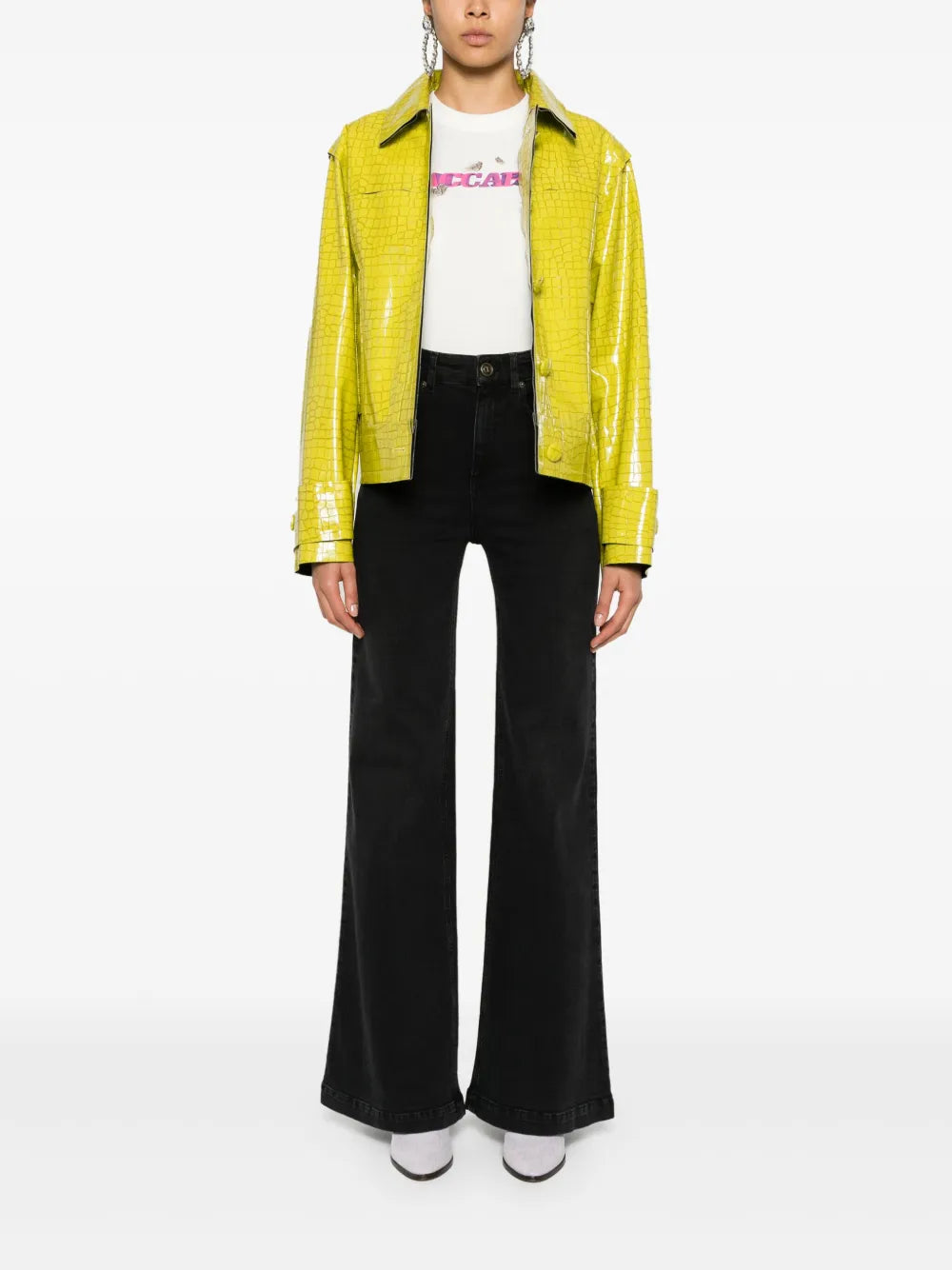 High-Rise Flared Jeans