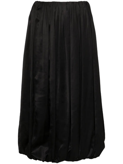 Pleat-Detailing Mini Dress