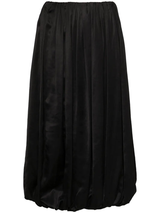 Pleat-Detailing Mini Dress