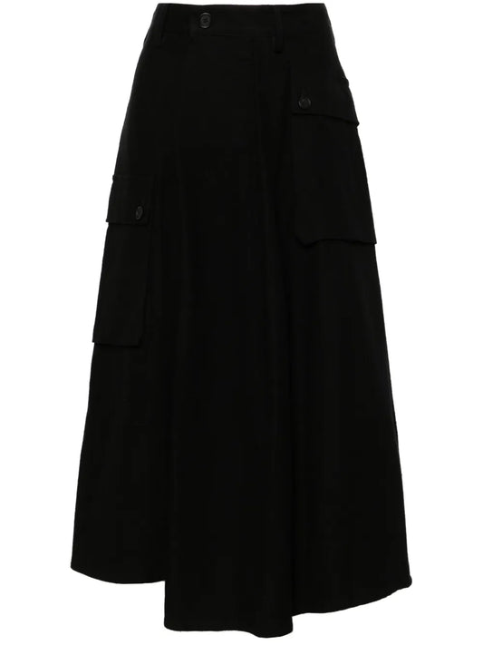 Pleated Midi Skirt