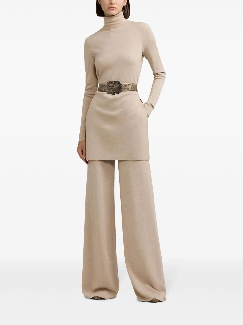 Wool Long-Sleeved Tunic