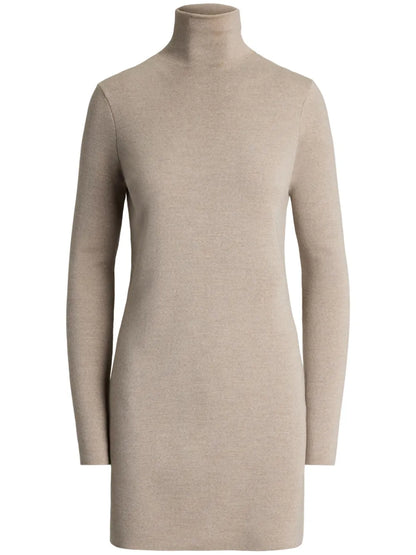 Wool Long-Sleeved Tunic