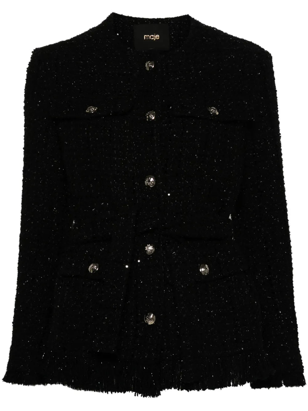 Sequinned Tweed Jacket