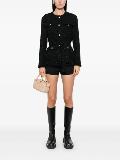Sequinned Tweed Jacket