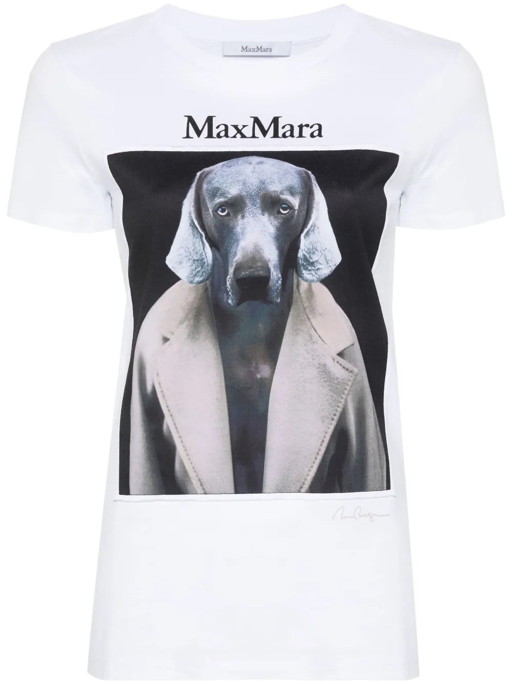 Cipria Dog-Print T-Shirt