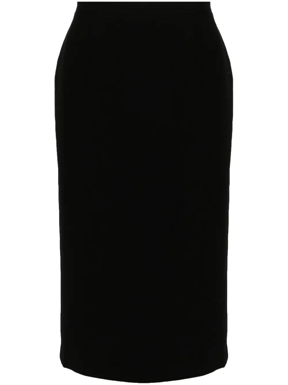 Virgin Wool Midi Skirt