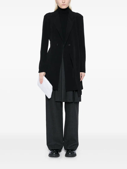 Asymmetric Double-Front Blazer