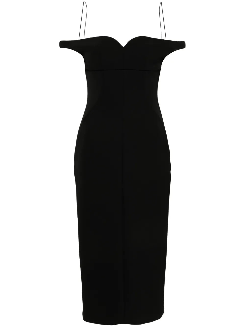 Off-Shoulder Midi Dress