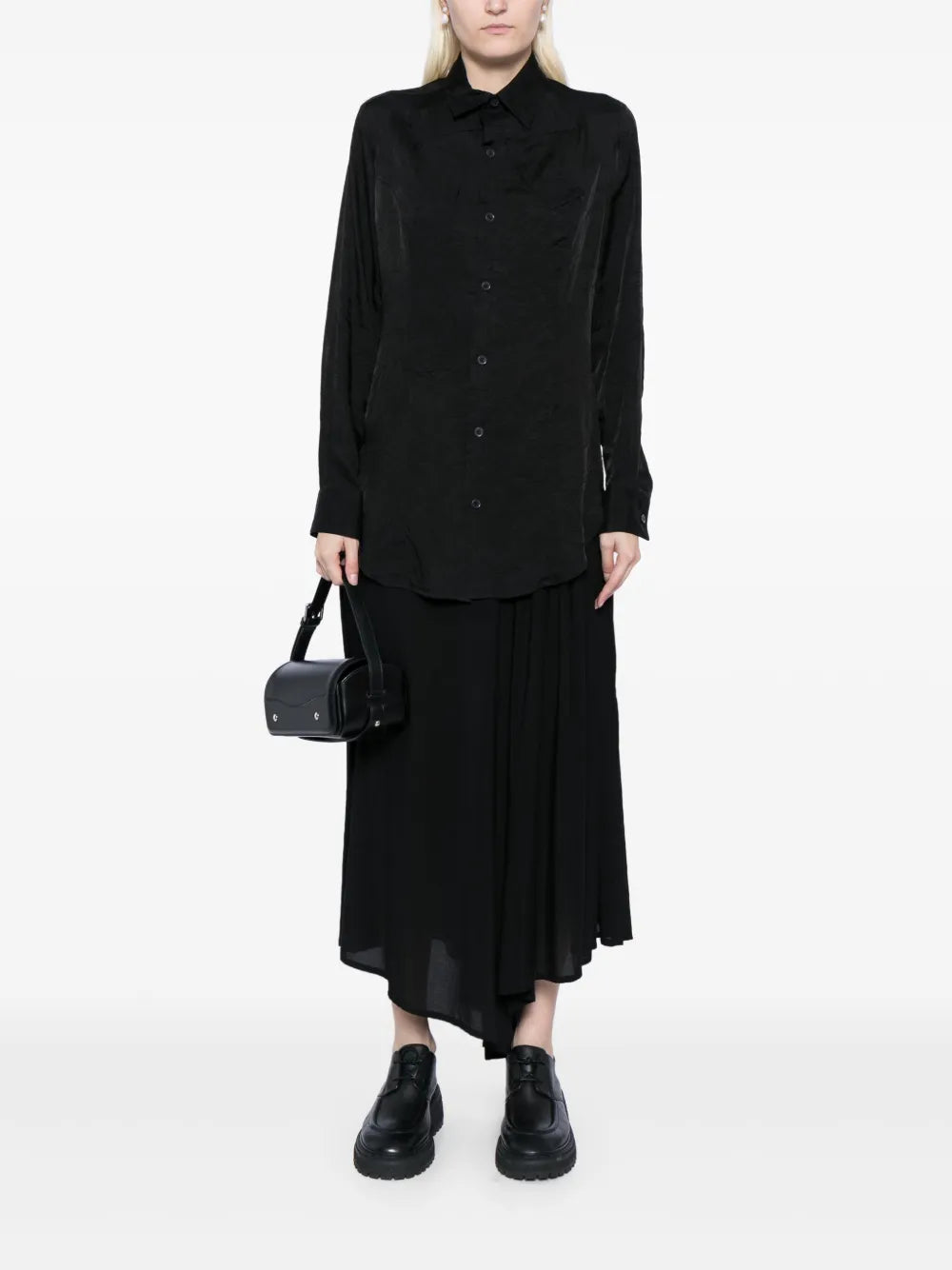 Panelled Crease Shirt